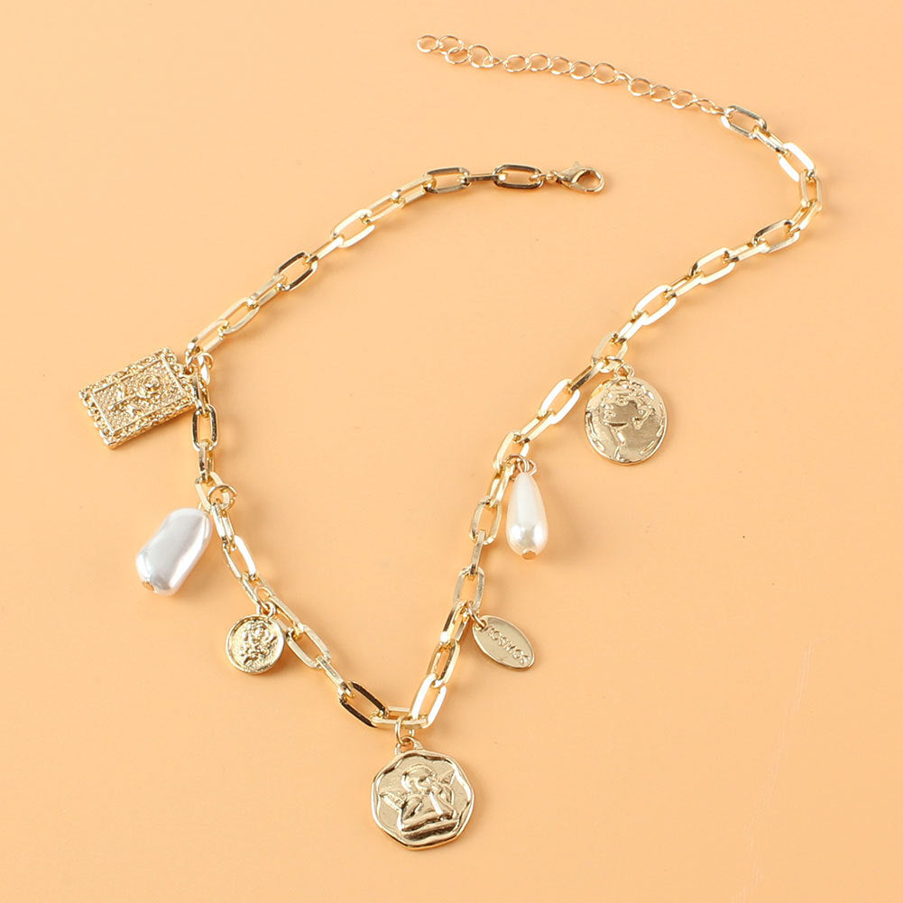 Vintage charm necklace