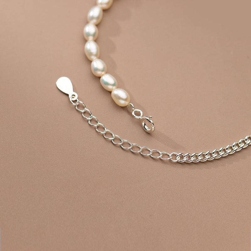 Love Pearl Chain Bracelet