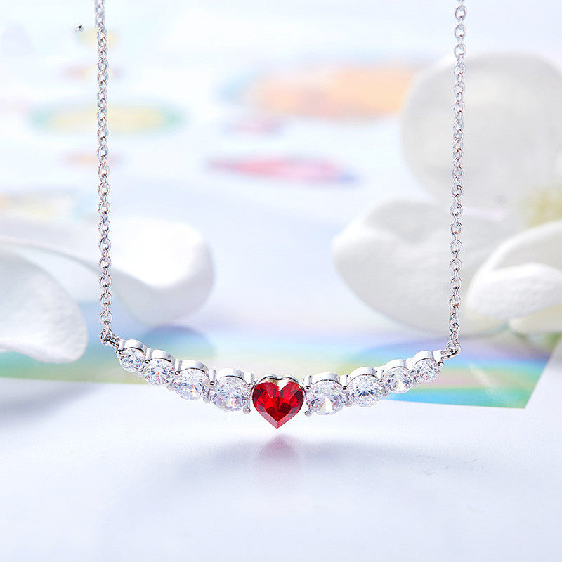 Love Red Crystal Pendant