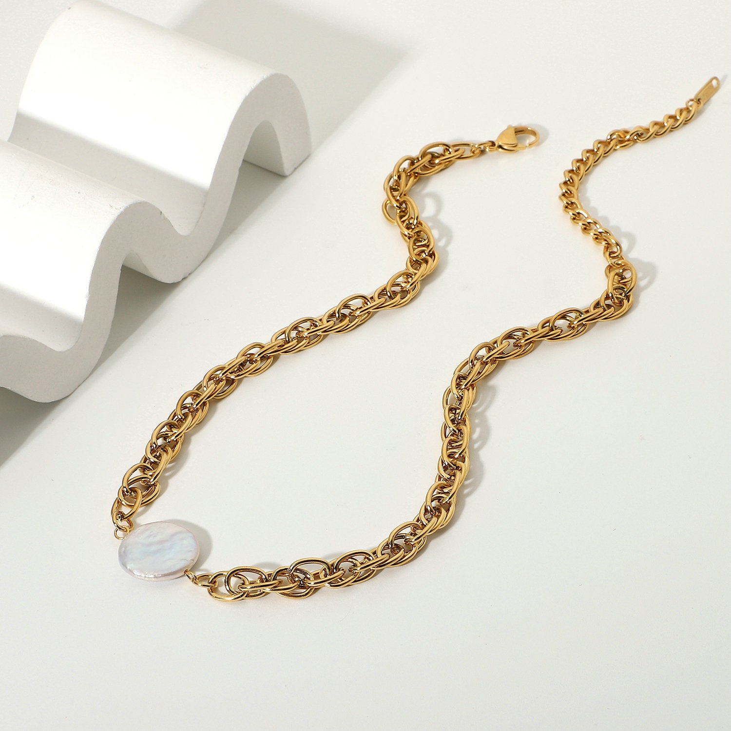 amber pearl necklace