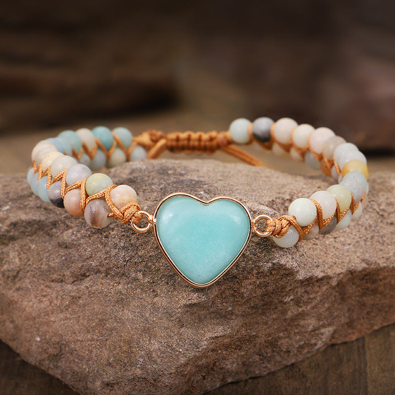 Yoga Stone Bead Bracelet