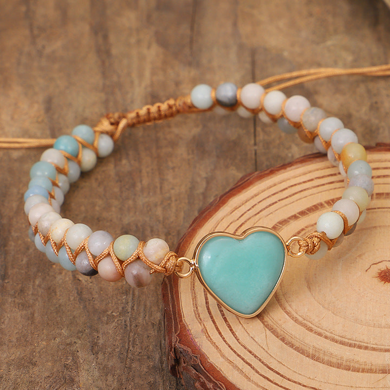 Yoga Stone Bead Bracelet