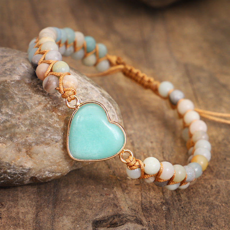 Yoga Stone Bead Bracelet