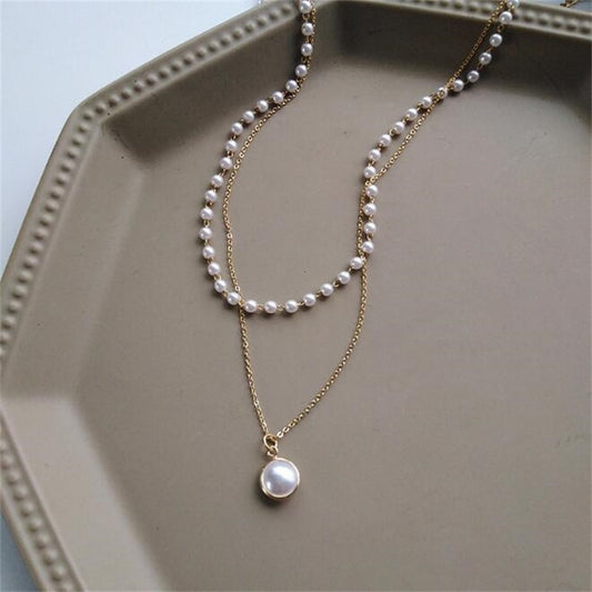 Pearl Choker (Double layer)